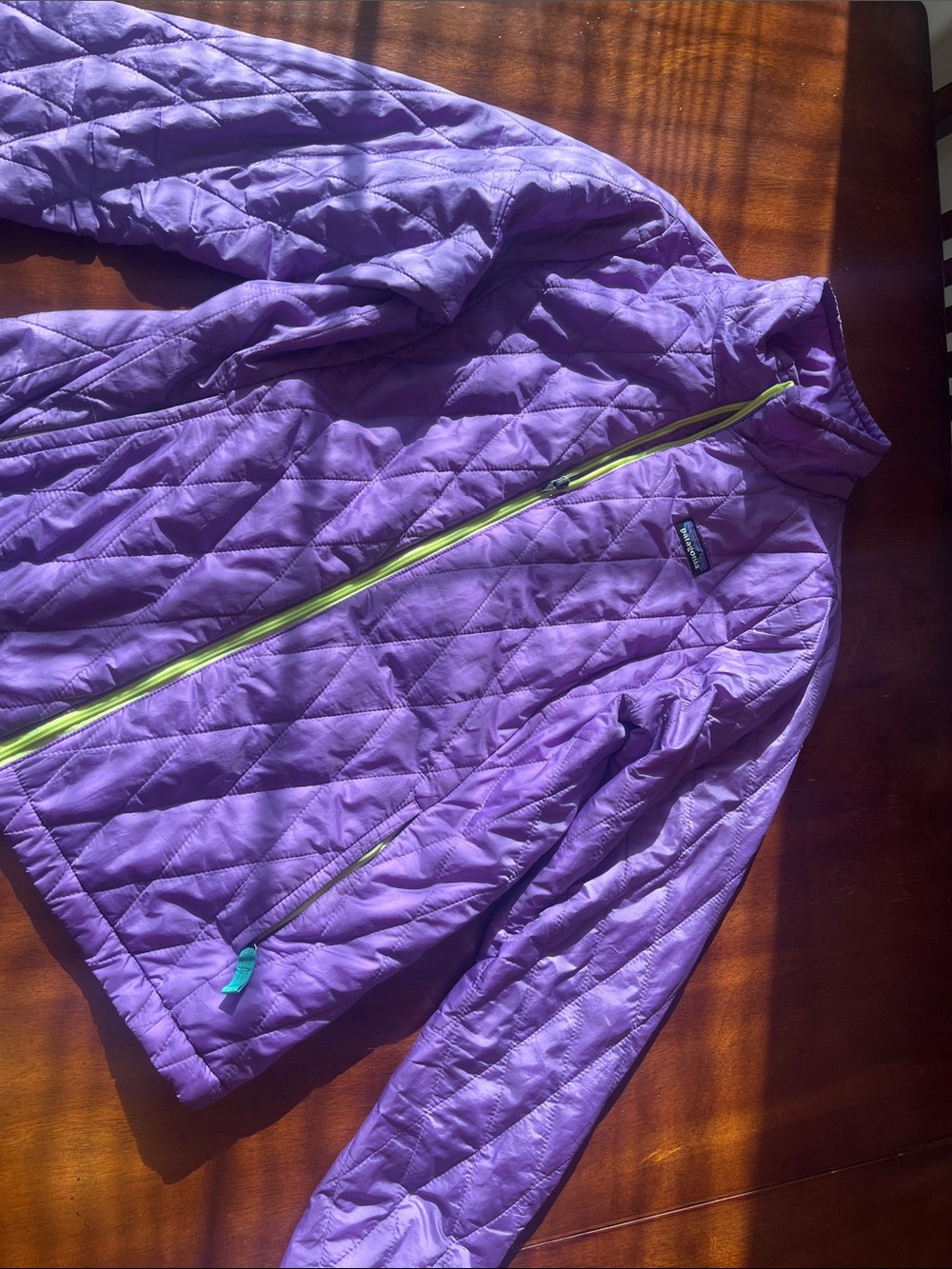 Patagonia nano puff purple insulated jacket vintage